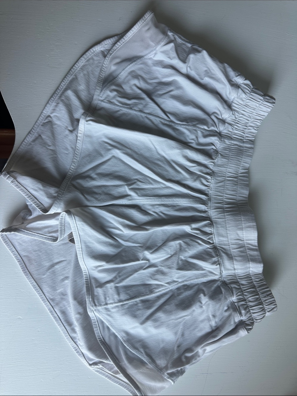 lululemon athletica White Athletic Shorts